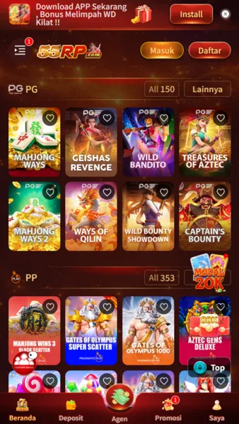 55RP Bonus Member Baru 100%