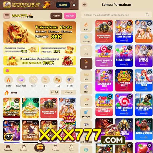 XXX777 Daftar Akun Resmi Indonesia